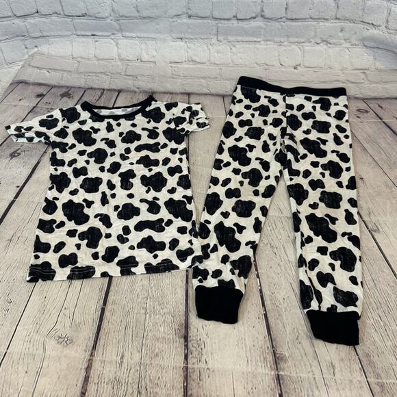 Bundle of Joy Cow Pattern Bamboo Pajama Set - Picture 1 of 4